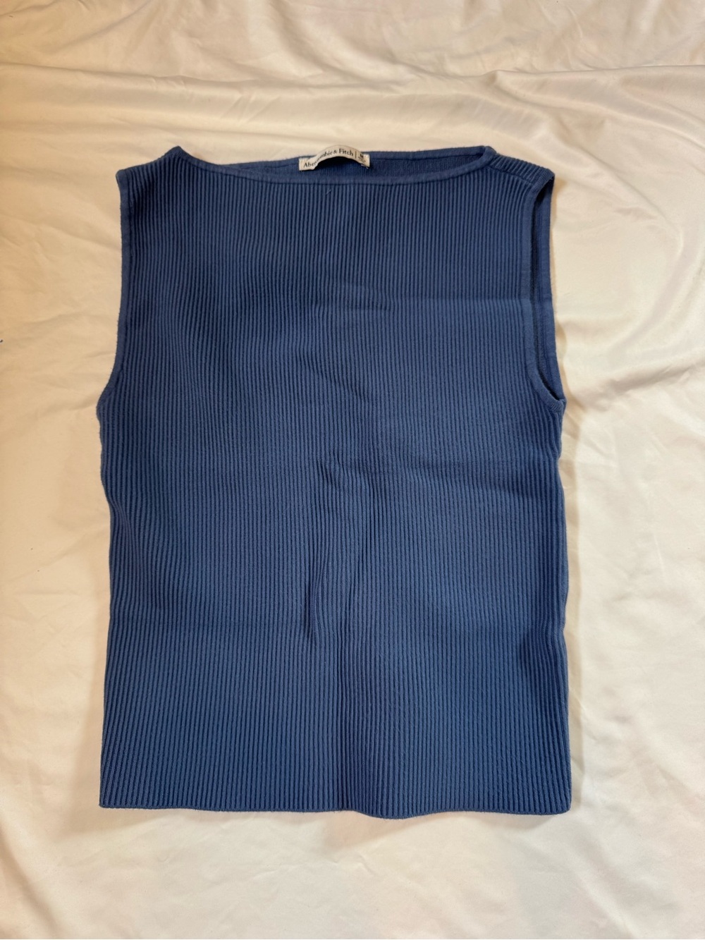 Abercrombie Ottoman Slash Tank in Blue - Picture 2 of 4